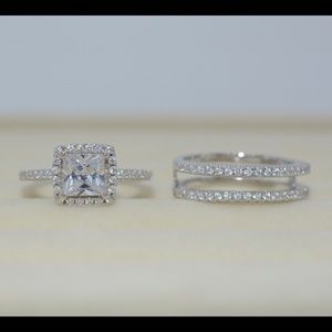 Wedding Engagement Ring Insert Set.